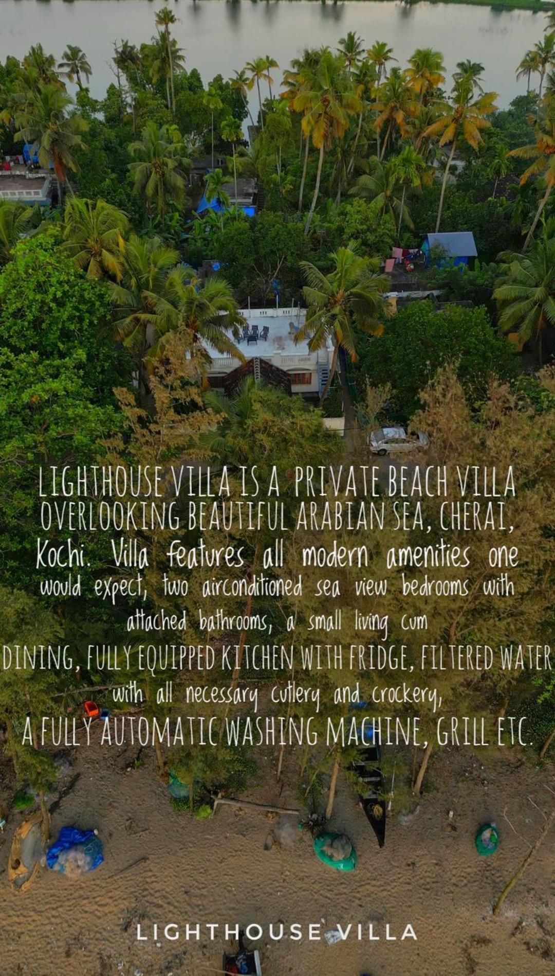 Lighthouse Villa Cherai Beach Exteriér fotografie